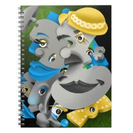 Cuaderno Bloc de notas surrealista