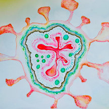 Bloc de notas Swirly Hearts