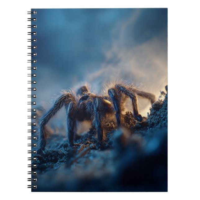 Cuaderno Bloc de notas Tarantula Moonlit Terrain (Frente)