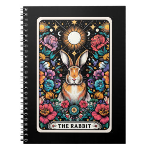 Cuaderno Bloc de notas Tarot con tarjeta de aguardiente de
