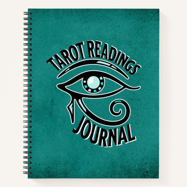 Cuaderno Bloc de notas Tarot Reading Journal (Anverso)