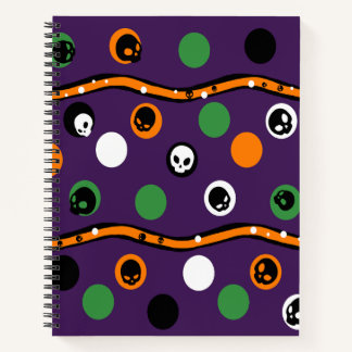 Cuaderno Bloc de notas temático de Halloween