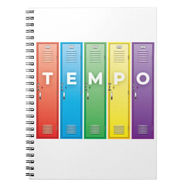 Cuaderno bloc de notas TEMPO (Frente)