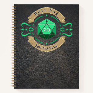 Cuaderno Bloc de notas TTRPG
