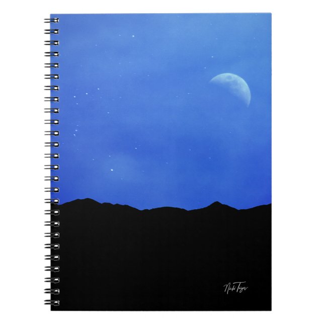 Cuaderno bloc de notas Tucson Moonscape (Frente)