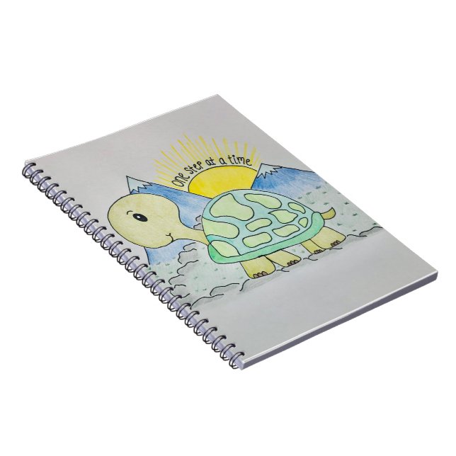 Cuaderno Bloc de notas "Un paso a la vez" (Lado Derecho)