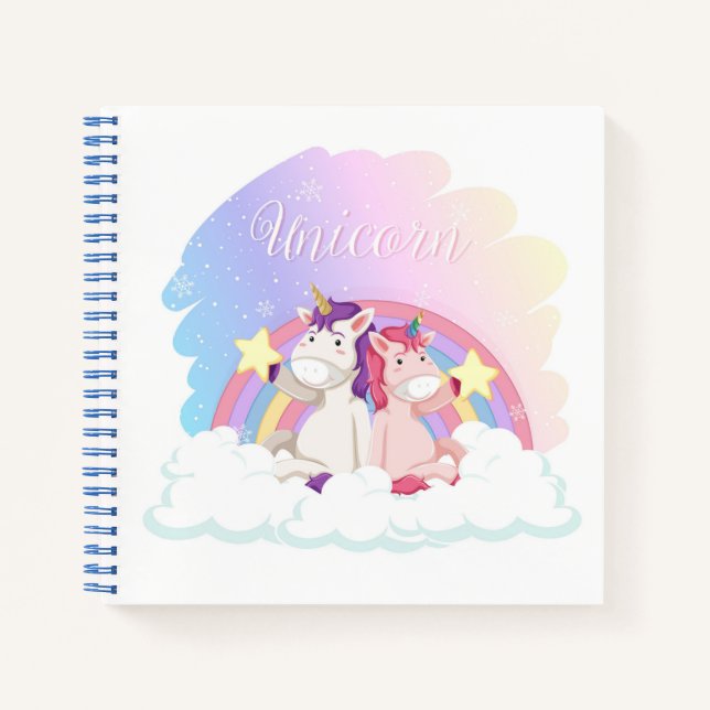 Cuaderno Bloc de notas Unicorn (Anverso)