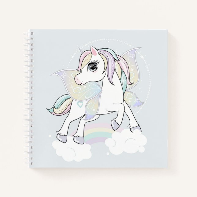 Cuaderno Bloc de notas Unicorn (Anverso)