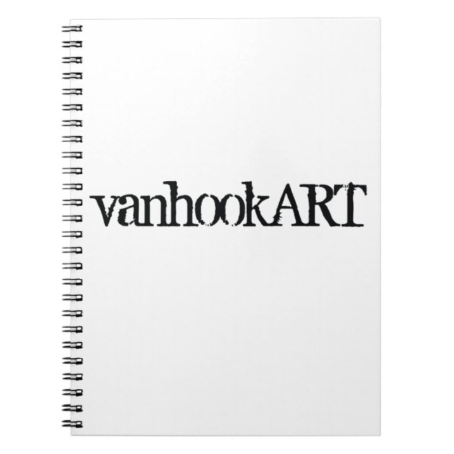 Cuaderno bloc de notas vanhookART (Frente)
