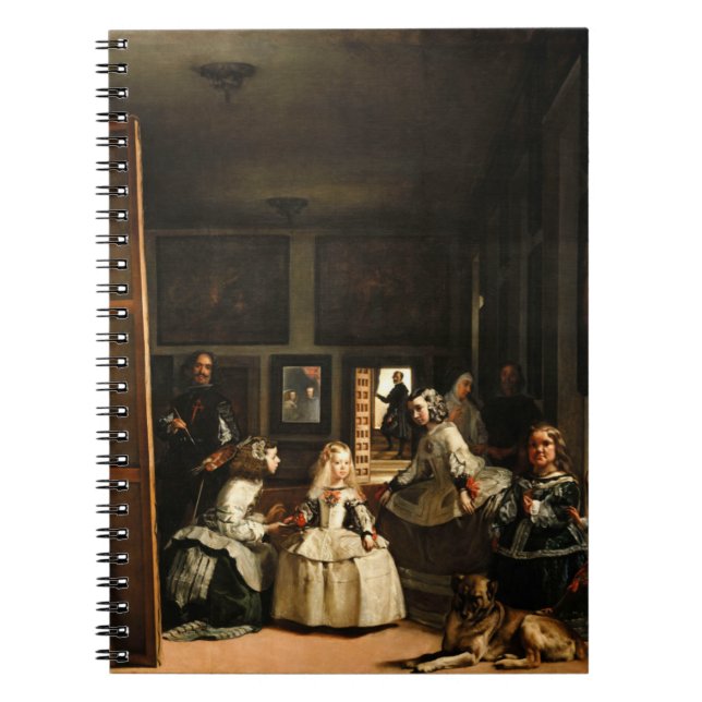 Cuaderno Bloc de notas Velázquez Las Meninas (Frente)