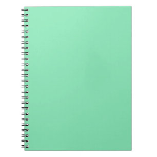 Cuaderno Bloc de notas verde de la Fábrica de la Moneda Pa