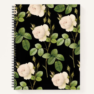 Cuaderno Bloc de notas Vintage Floral College