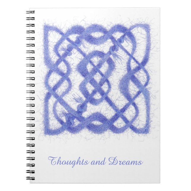 Cuaderno Bloc de notas VIOLET CELTIC KNOT 6.5x8.75 (Frente)