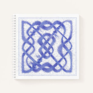 Cuaderno Bloc de notas VIOLET CELTIC KNOT 8.5x8.5