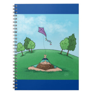 Cuaderno Bloc de notas volador de cometas
