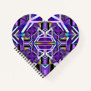 Cuaderno Bloc de notas W3 púrpura