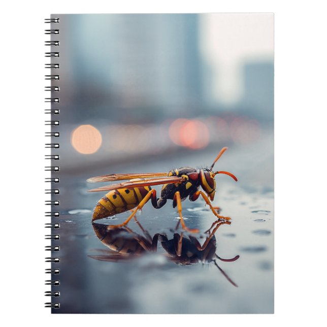 Cuaderno Bloc de notas Wasp Urban Reflection (Frente)
