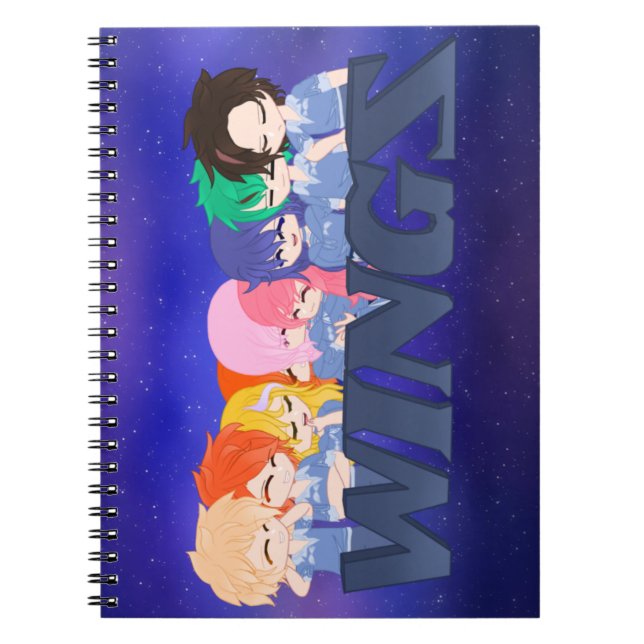 Cuaderno Bloc de notas Wingz Spiral Photo (Frente)