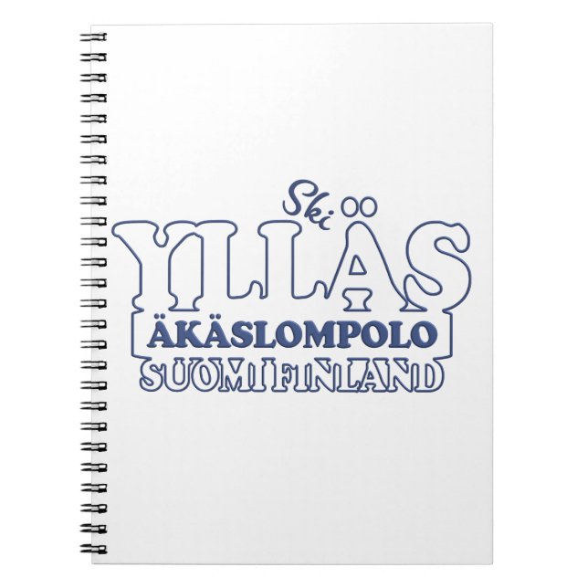 Cuaderno bloc de notas YLLÄS FINLAND (Frente)