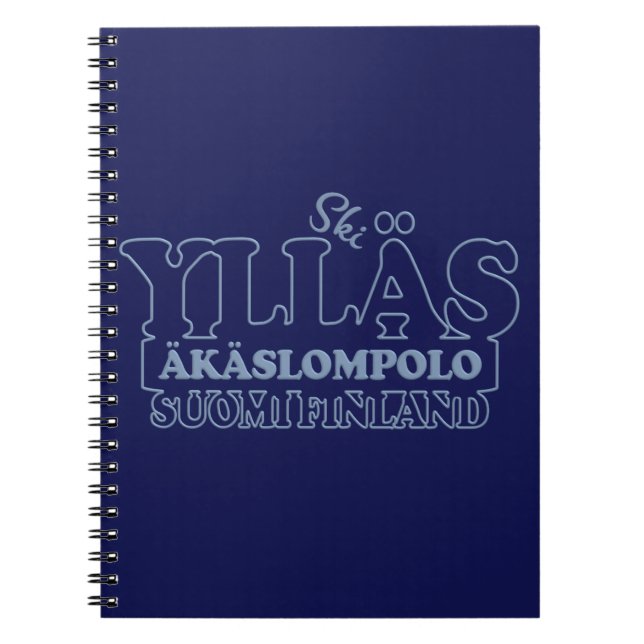 Cuaderno bloc de notas YLLÄS FINLAND (Frente)