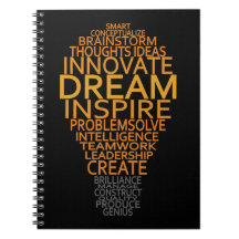 bloc de personalizado de bombillas inspiradoras