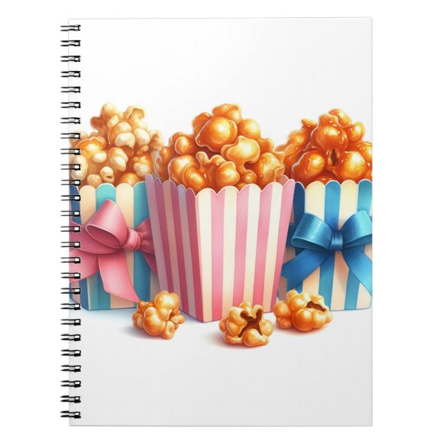 Cuaderno bloc note popcorn  (Frente)