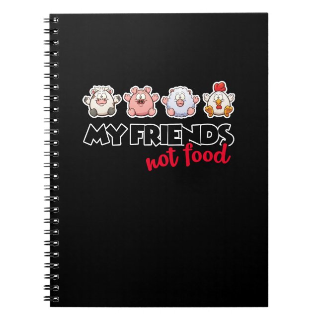 Cuaderno Bloco espiral vegan (Frente)