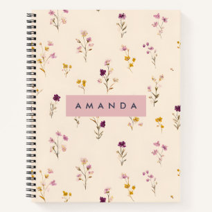 Cuaderno Blogs personalizados de pradera pastel