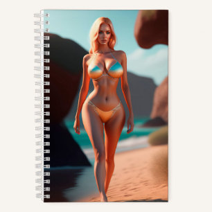 Cuaderno Blonde christina hendricks caminar Bloc
