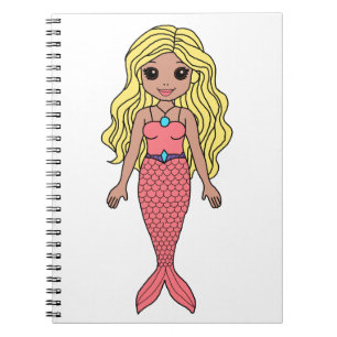 Cuaderno Blonde Mermaid