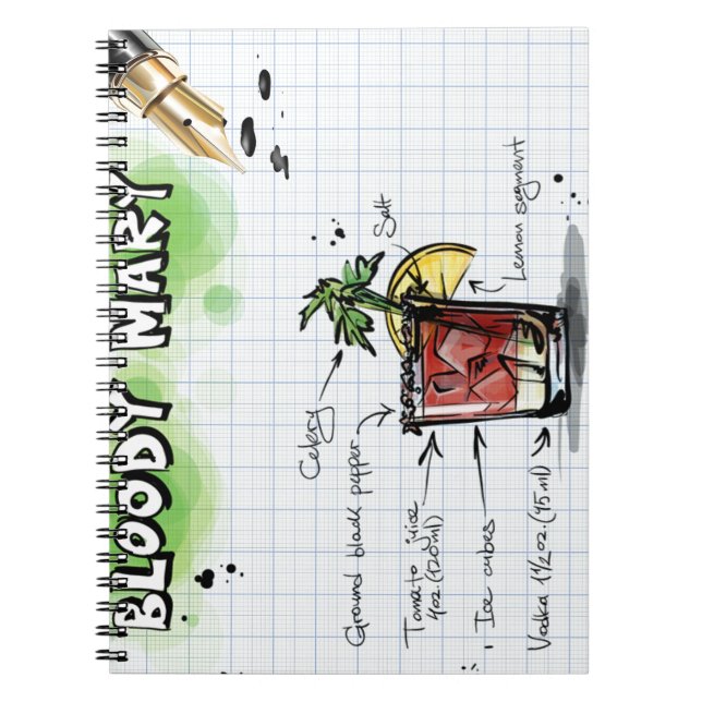 Cuaderno Bloody Mary (Frente)