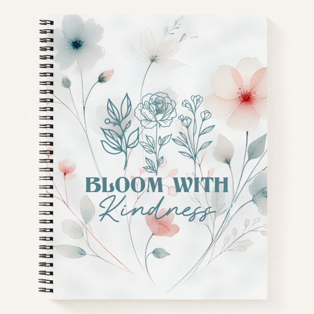 Cuaderno Bloom Con Amabilidad (Anverso)