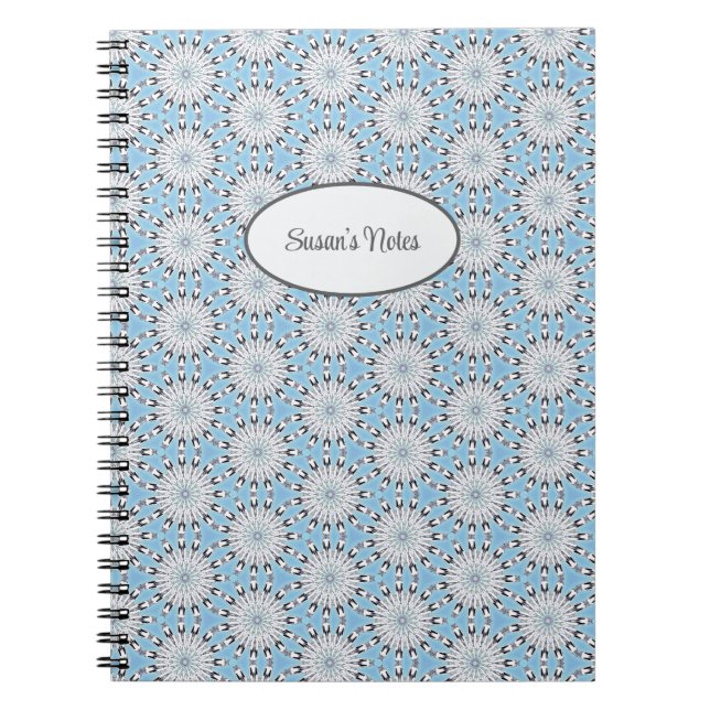 Cuaderno Bloom de invierno indígena (Frente)