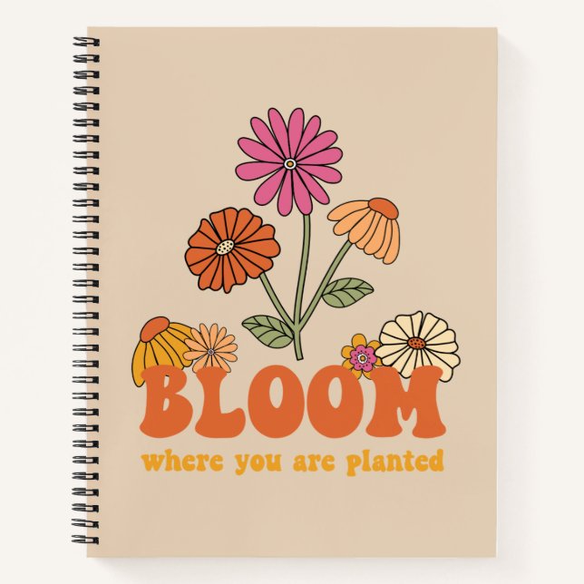 Cuaderno Bloom donde te plantan (Anverso)