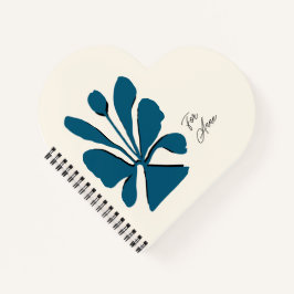 Cuaderno Bloom elegante personalizado