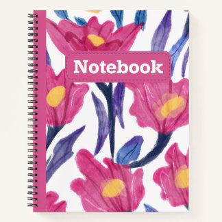 Cuaderno Bloom & Grow Floral Spiral 🌺 🌿