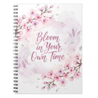 Cuaderno Bloom in Your Own Time Spiral Photo Notebook