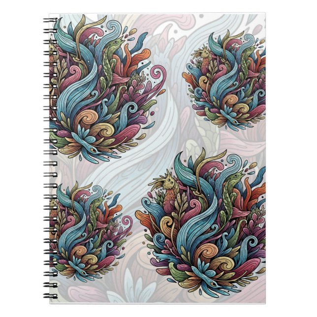 Cuaderno Bloom Indomable: Energía Orgánica (Frente)