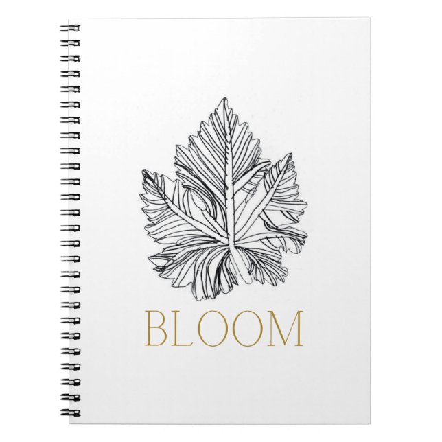 Cuaderno BLOOM Notebook (Frente)