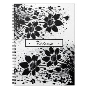 Cuaderno Bloom salpicado de tinta