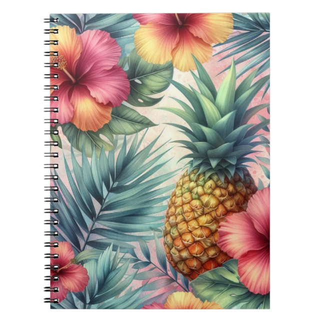Cuaderno Bloom tropical (Frente)