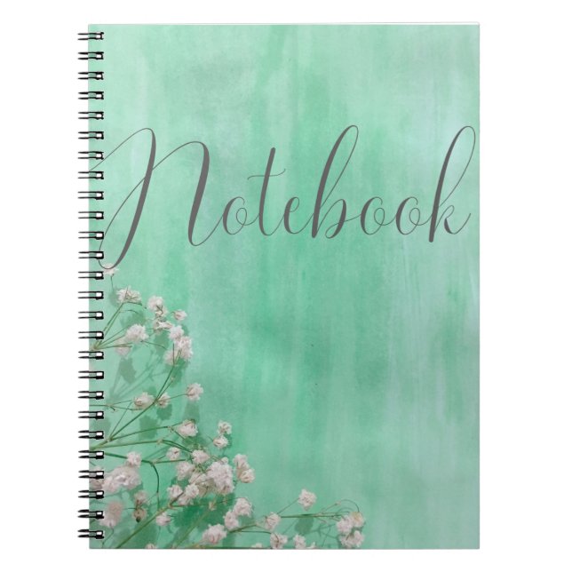 Cuaderno Bloom & Write - Bloc de notas con flores (Frente)