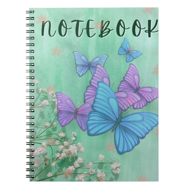 Cuaderno Bloom & Write - Bloc de notas con flores (Frente)