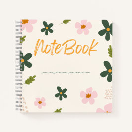 Cuaderno Blooming 🌸 para portátiles ✨- Diseños Minimalista
