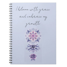 Cuaderno Blooming Serenity Mandala Spiral Photo Notebook