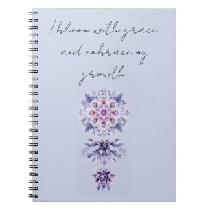 Cuaderno Blooming Serenity Mandala Spiral Photo Notebook