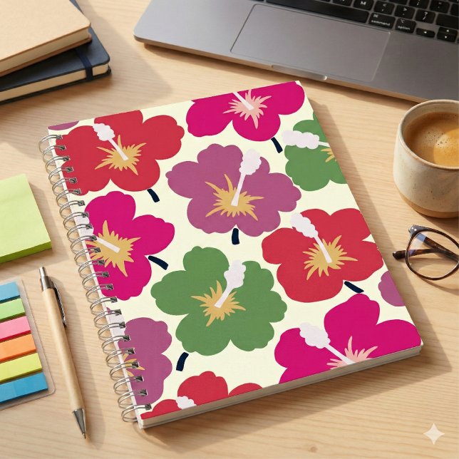Cuaderno Blooms en negrita Scribbles multicolores (Subido por el creador)