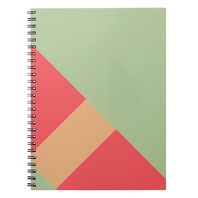 Cuaderno Bloque de color moderno Geo 1 (Frente)