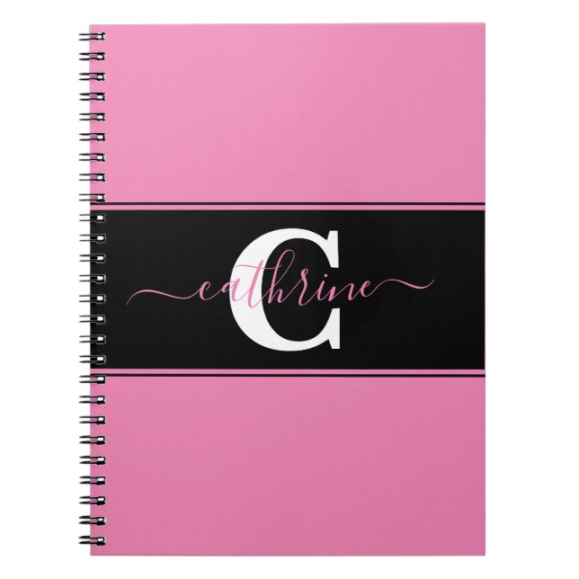Cuaderno Bloque de color personalizado (Frente)