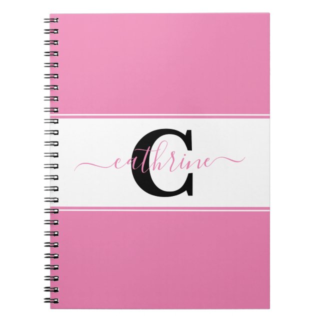 Cuaderno Bloque de color personalizado (Frente)
